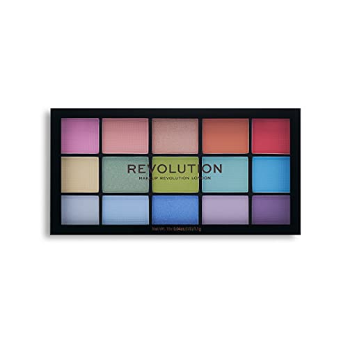 Makeup Revolution, Reloaded Lidschattenpalette, Sugar Pie, 15 Farbtöne, 16.5g