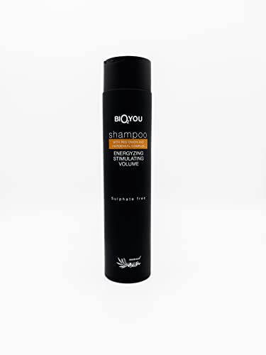 Bio2You, Natural Shampoo, Deep Care for Thin, Devitalized and Weak Hair, Sulphate Free, with Red Onion and Hairdensyl Complex, 300ml