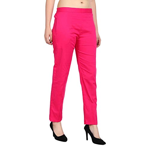 Image of SriSaras Women's Premium Cotton Trousers /Pants