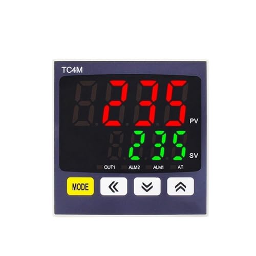 Controlador de temperatura PID para automatizar hornos con el panel digital LCTC TC4M 2