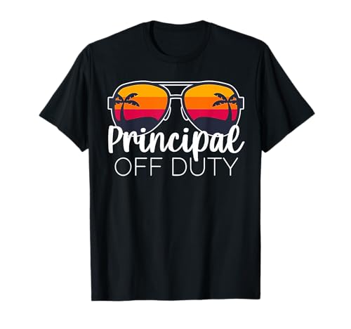 Principal Off Duty Sunglasses Beach Sunset T-Shirt