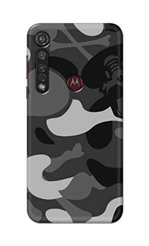Image of Printed Hard Back Cover Case for Motorola Moto G8+ Plus Back Cover (Army Pattern) -1302