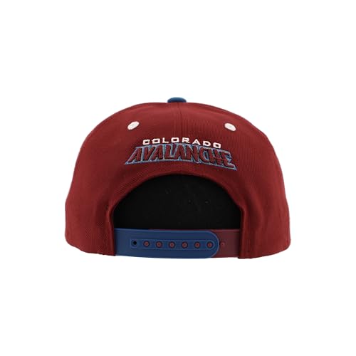 Image of ZHATS NHL Unisex-Adult NHL Officially Licensed Adjustable Snapback Hat Flat Bill Z11 Icon Two Color