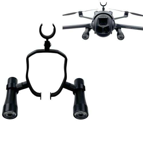 OURHZTB Night Flight Searchlight LED Flashlight for DJI Mavic 4 Pro, Drone Aassist Light Emergency Flashers Fill Light with Mount Bracket Holder for DJI Mavic 4 Pro Accessories