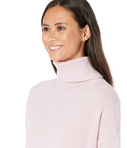 Splendid Women's Turtle Neck Sweater, Pink Petal, Medium #TOP2