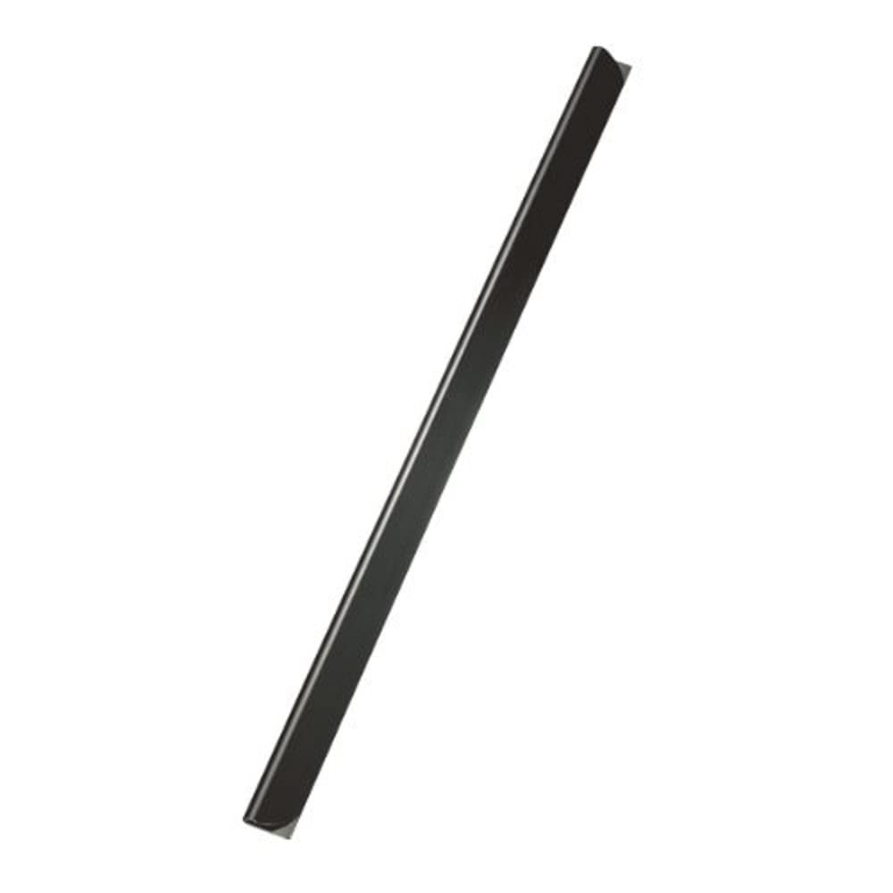 Leitz 21791 - Varilla para sujetar fundas archivadoras A4 con capacidad para 130 hojas (25 unidades) color negro