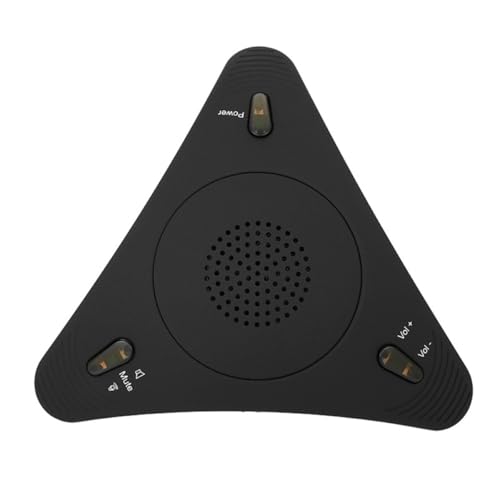 Micro USB Noir Omnidirectionnel SOIMISS avec DSP pour Chat Vocal