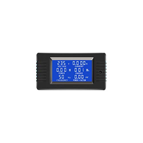 Taidacent AC Digital Electrical Multi Meter Current Power Frequency Meter Electrical Power Monitoring Meter Energy Meter Module (PZEM-022 100A Opening and Closing CT)