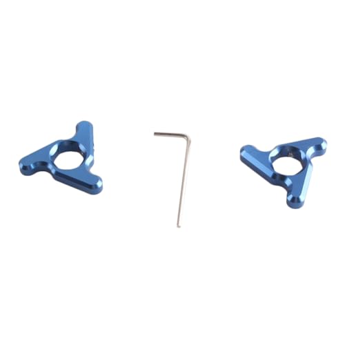 GZYF 14mm CNC Federvorspannungs-Gabelversteller Blau für für Motorrad