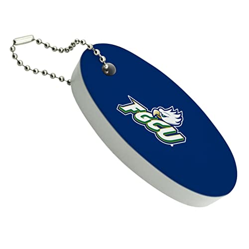 GRAPHICS & MORE Florida Gulf Coast Primary Logo Floating Keychain