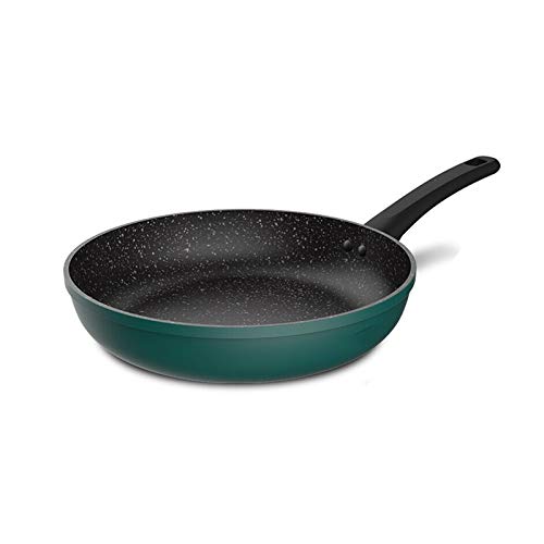 Liudan Sarté Sartén de 10,2 Pulgadas Nonstick Skillet Skillette Tortilla Pan Manija ergonómica, Todas Las Tops de cocción Compatibilidad, incluida la inducción Sartén