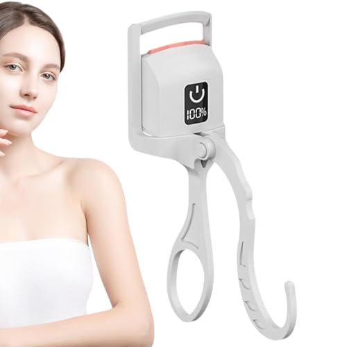 電動まつげカーラー、女性用の加熱まつげカーラー | 充電式の加熱した目のまつげカーラー,一定の温度制御、デジタルパワーディスプレイ、24時間の長持ちするカール