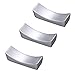 Lot de 3 supports de baguettes en acier inoxydable, support de couteau, support de cuillère, support de fourchette, support de vaisselle, gadget de cuisine pour la maison, le restaurant (argent)