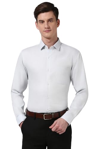 Image of Peter England Mens Polycotton Slim Fit Shirt