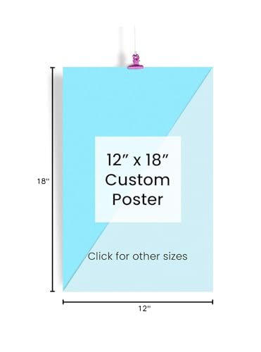 Image of EzPosterPrints - Custom Poster Print - Upload Your Image /Photo - Personalized Photo Prints, Create Your Own Poster - Print Any Photos, Images - 12 X 18 inches