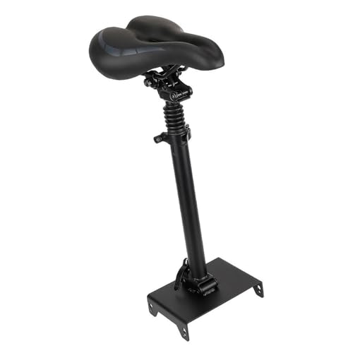 Fazvncv Asiento multifuncional para patinete eléctrico con altura ajustable, cojines y sillines plegables de instalación rápida para 30