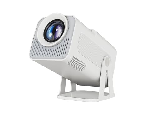 Smart Mini Projector 320ANSI Native 1080P 4K Support with Official Apps, Portable Projector with...