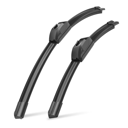 Image of Raidbee 24 inch and 19 inch Windshield Wiper Blades Replacement for | Ford Fusion 2006-2012 Chevrolet Impala 2014-2020 Equinox 2005-2009 Dodge Journey 2009-2020 All-Season OEM Quality