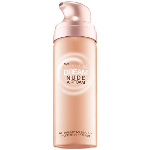 Maybelline Dream Nude Airfoam Foundation, Nude, 1.6 oz (2 pack)