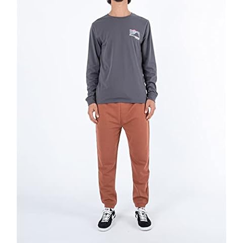 Hurley Herren Oao Solid Summer Fleece Jogger Hose Cover