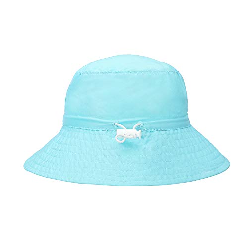 Baby Sun Hat Smile Face Toddler UPF 50+ Sun Protective Bucket hat Nice Beach hat for Baby Girl boy Adjustable Cap