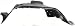 Splash Shield Front Left Side Fender Liner Plastic for TRAILBLAZER/ENVOY 02-09 / RAINIER 04-07