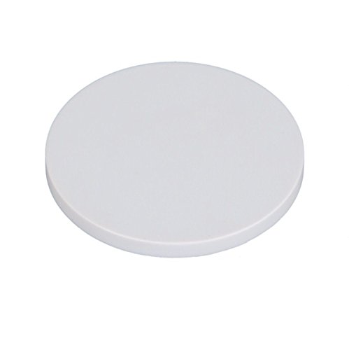 OMAX 50mm (2inches) White Plastic Stage Plate for Stereo Microscopes