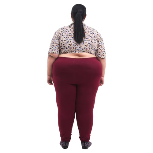 Image of BIGTEES Cotton Leggings for Women Full Length | Stretchable, Soft & Comfortable Pants for Women