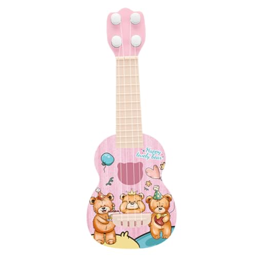 SUPVOX Ukelele Juguete De Instrumento Musical para Pequeños Guitarra para Juguete De Aprendizaje Musical para Juguete De Desarrollo Temprano El Plastico