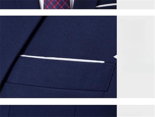 Man (Jackets + Pants) Premium Solid Color Groom's Wedding Dress Formal Business Suit2