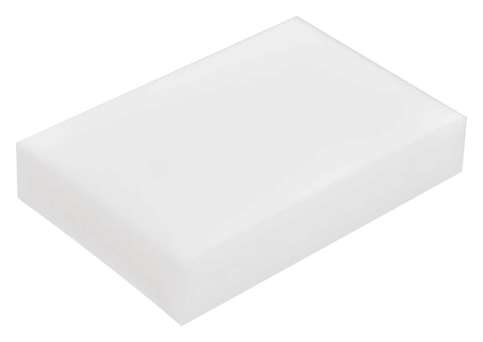 1 Stück 400 mm x 500 mm weißes Nylonblatt mit einer Dicke von 5 mm bis 10 mm, geeignet for Heimwerker, Bauwesen, Maschinenbau(6mm)