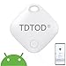 Airtag Android,Smart Tracker Tag Localizzatore GPS per Android Funziona con Google Dov'è App Bluetooth Tracker Compatibile con Trova dispositivo (Solo Android) per Chiavi/Bagagli (Bianco) immagine