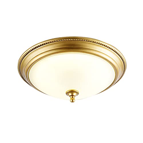 Plafonnier LED 36W variable avec abat-jour en verre blanc pour cuisine