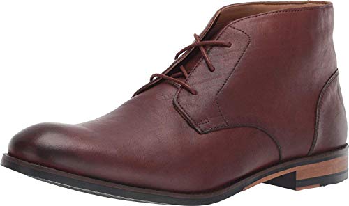 Clarks Flow Top Mens Derby Boot British Tan Leather 9.5
