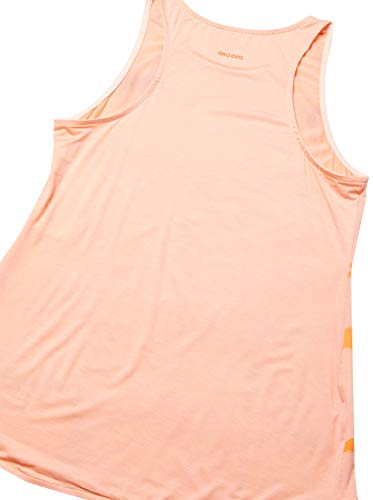 Regata Micro Modal Alongada Tie Dye, Alto Giro, Feminino, Laranja Nectarine, M