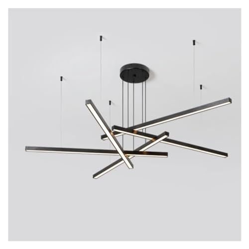 Suspension LED or et noir solution d'éclairage chic contre le manque de lumière - 5