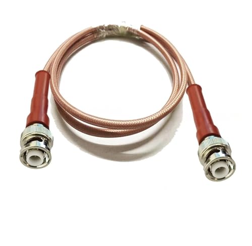 Câble coaxial RG142 SHV 3 KV cordon BNC mâle haute tension 50 ohms 2m