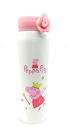 GJSHOP Stainless Steel Cartoon Water Bottle for Kids | Vacuum Flask Insulated Steel Water Bottle for Kids, Teenagers, Adult