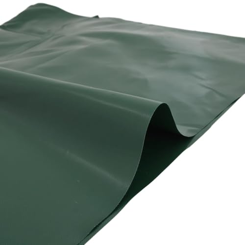 vidaXL Abdeckplane, Plane Abdeckung Reißfest Wasserfest, Schutzplane UV-Beständig Schimmelbeständig, Schutzhülle Zeltplane, Grün 4x7m 650 g/m²