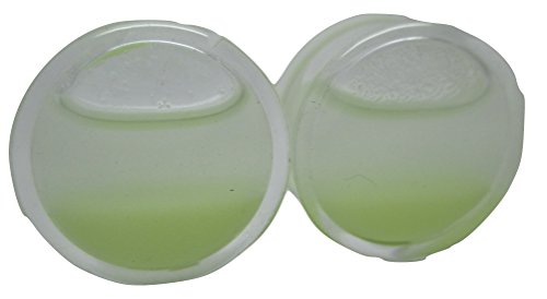 Glow in The Dark Liquid Filled Ear Plugs - Double Flared - 8 Sizes - Pair2