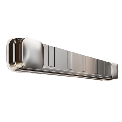 Soporte de pared para abrigos, práctico soporte de pared, organizador de ganchos con , estante de gancho colgante sin taladro, ganchos de pared de 40,5 cm para entrada, sala de estar, baño