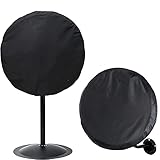 Industrial Fan Cover, Heavy Duty Waterproof Fan Covers for 24" Stand Pedestal Fan, Wall-Mounted Fan