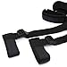 Bed Restraints Sex Queen Size Bed Bondaged Tie Downs Kit Ties for Ankles and Wrist Bar Women Straps for Adult Play King Mattress Blindfolds Hand Cuff Set for Adults Bedroom Couples Toys Sweater