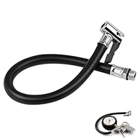 Reifenfüller Schlauch, Luftpumpe Schlauch 38cm Reifenfüllschlauch Lang Autoreifen Luftfüllschlauch Luftpumpe Ersatzschlauch Reifenfüller Ventilverlängerung für Auto Motorrad Fahrrad