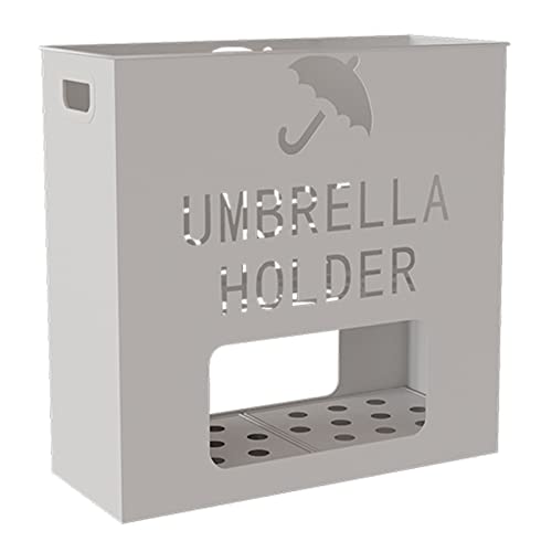 Porte-parapluies blanc résistant pour éviter les sols mouillés dans le couloir