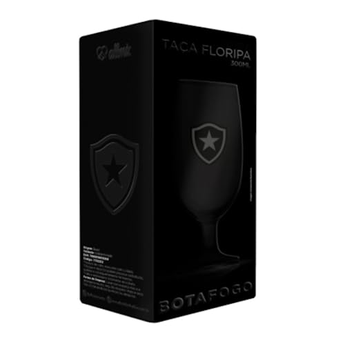 Taça de Cerveja Floripa do Botafogo em Vidro 300ml com Caixa