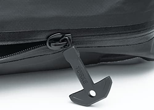 Alforja impermeable Kuryakyn 5179 Tørke Large Removable Dry Pouch, color negro, montaje en puntos MOLLE miniatura 5