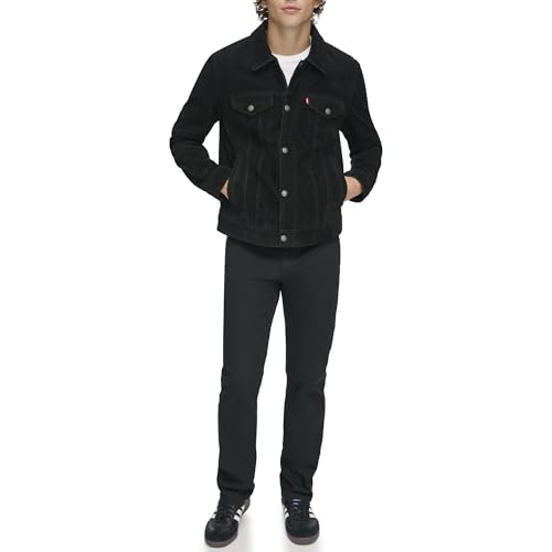 Image of Levi's Men's Faux Leather Classic Trucker Jacket
