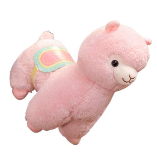 SILENRADAWN Muñeco de Peluche Alpaca Rosa