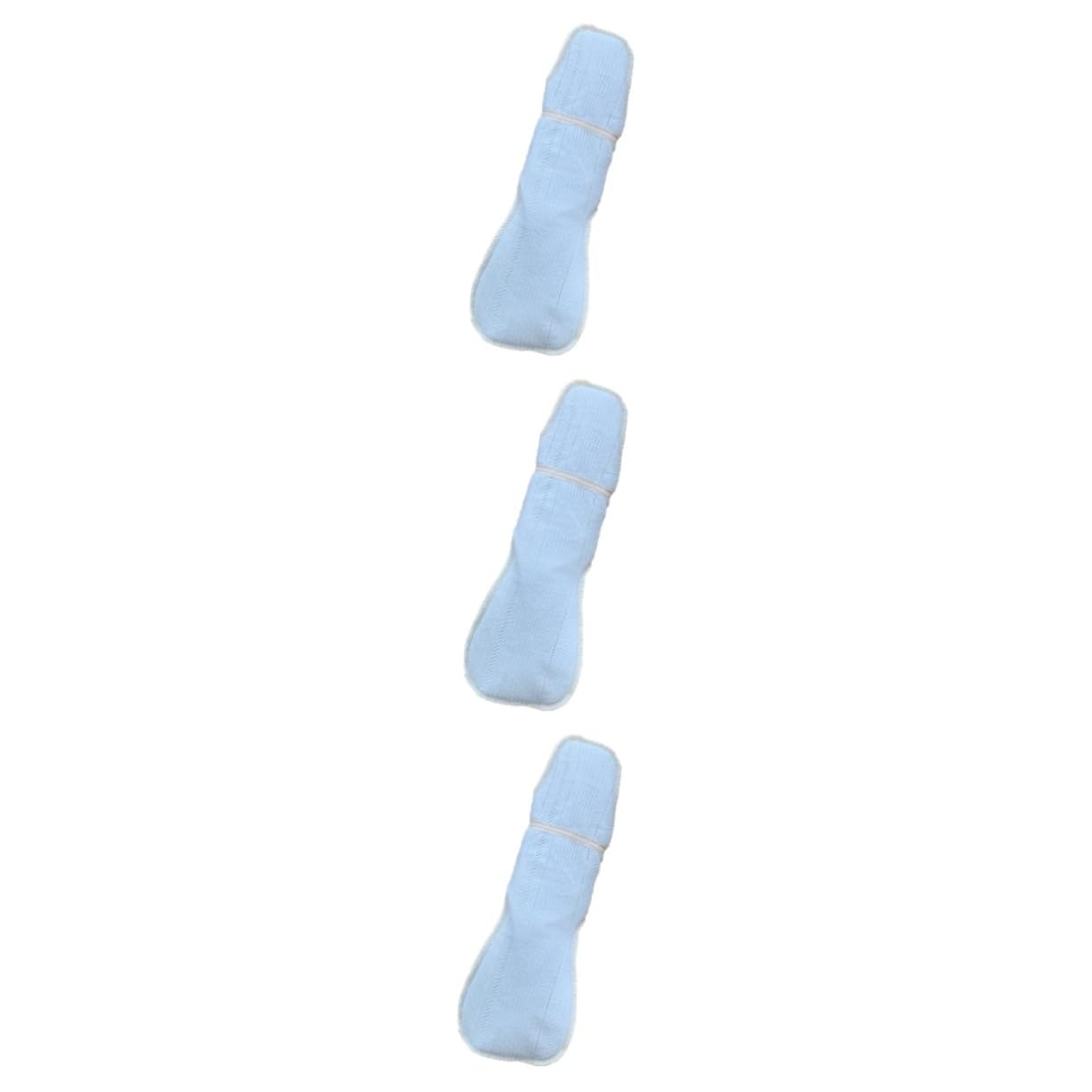 Compresas Menstruales Reutilizables De Algodón Lavables De 3 Piezas Con Protección Contra Fugas Laterales (29 Cm)